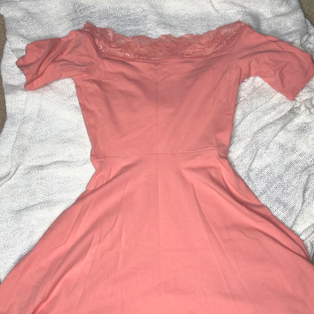 Off the shoulders dress